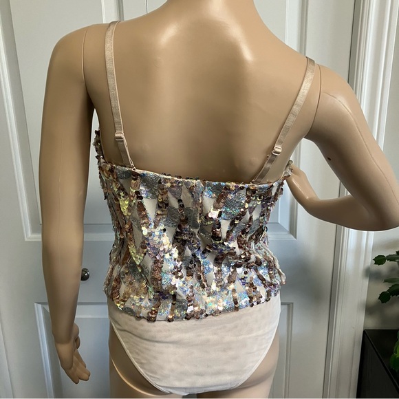 Zara | Sequin sparkly bodysuit - Picture 5 of 13